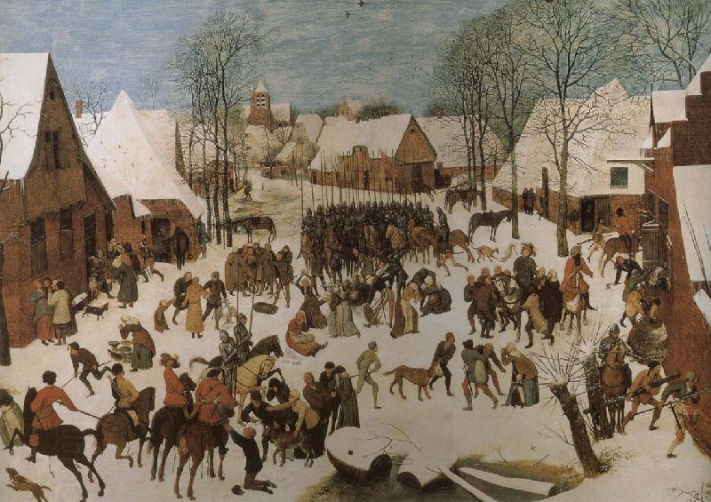 Pieter Bruegel The killing of innocent China oil painting art